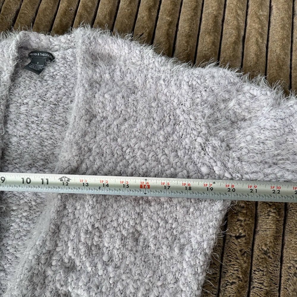 5 for $40 Chelsea & Theodore Open Cardigan Sweater Women Size S - Picture 7 of 8